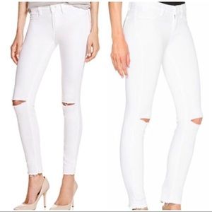 Paige Verdugo distressed skinny jeans